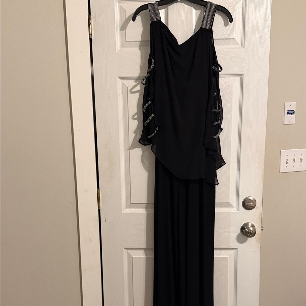 J.B.S. Black Jumpsuit with Silver Accents